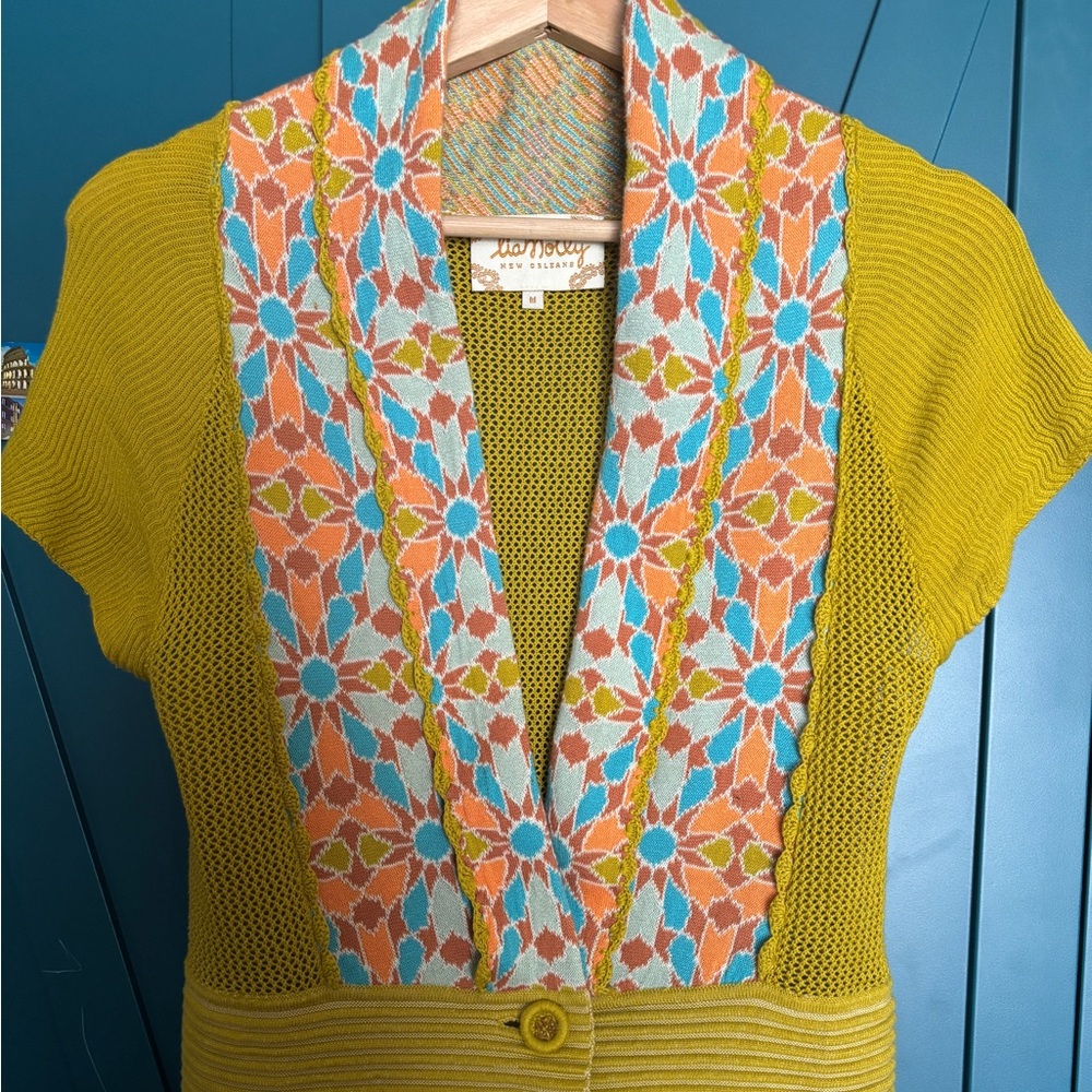Anthropologie LiaMolly New Orleans Floral Cardigan